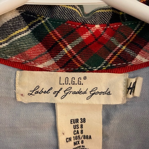 H&M Plaid Button Down - Picture 4 of 5